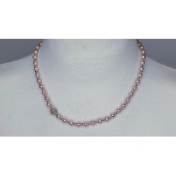 100-51 princess Silver 47 cm shellpearl pearl 6 mm