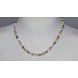 100-51 princess Silver 47 cm shellpearl pearl 6 mm