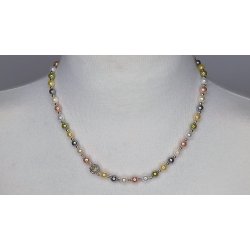 100-51 princess Silver 47 cm shellpearl pearl 6 mm