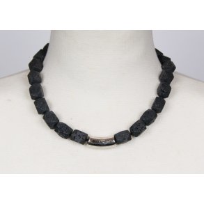 lava w/smooth silver  