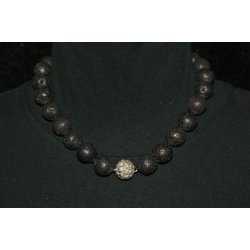 lava 16 mm necklace with simile ball lock