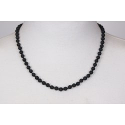 Lava Pearls 47 cm round 6 mm