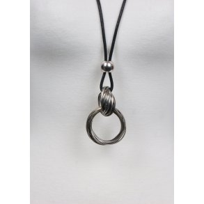 MJ-103 Necklace multi rings long