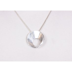 42 cm necklace silver took rings