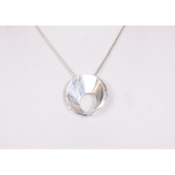 42 cm necklace silver took rings