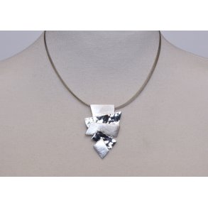 45 cm necklace silver modern is art