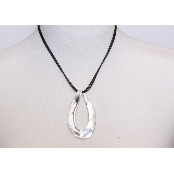 42 cm necklace space drop Silver