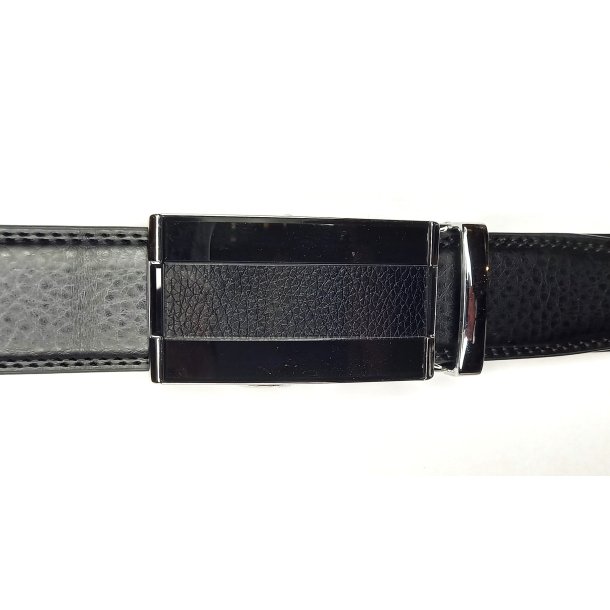 Smart belts leather in center track