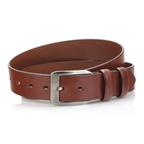 Jeans belt 40 mm light broun W/pin