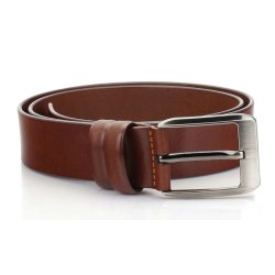 Jeans belt 40 mm light broun W/pin