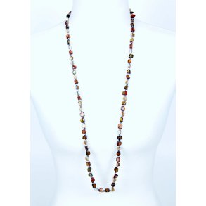 Sand mix color, small seashell 90 cm long