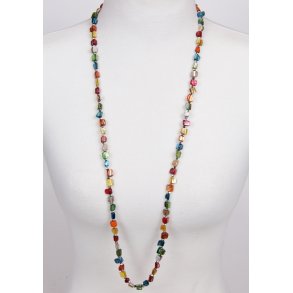 light mix color, small seashell 90 cm long