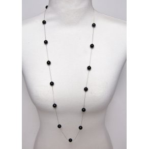 Silver metal 95 cm shellpearl 10 mm