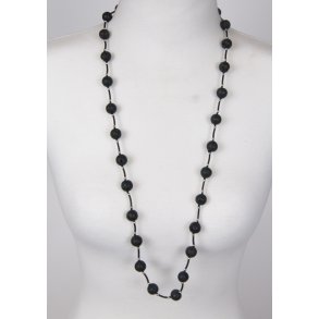 Bromo neck lava/rub 12mm long 90 cm