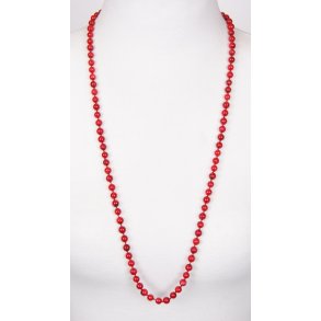 Coral Pearls 75 cm round 6 mm