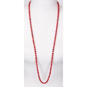Coral Pearls 95 cm round 6 mm
