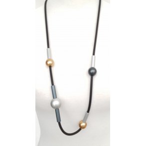 rubber chain with pipes and balls