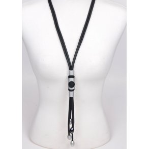 long single rubber chain modern tie three