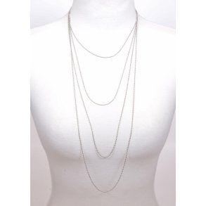 Silver chain balls 1.5 mm