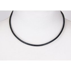 4 mm soft string black