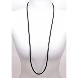 4 mm soft string black