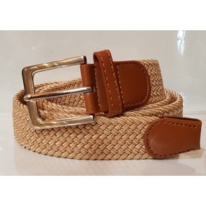 Elastic fletBelt 35mm Sand