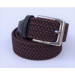 Elastic fletBelt 35mm Dark broun