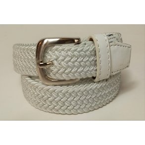 Elastic fletBelt 26 mm White