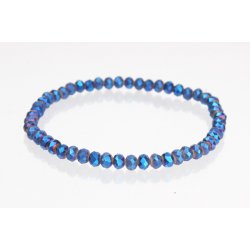 251-01 4mm - 19 cm Bracelet Crystalglass