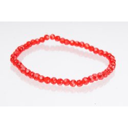 251-01 4mm - 19 cm Bracelet Crystalglass