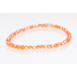 251-01 4mm - 19 cm Bracelet Crystalglass