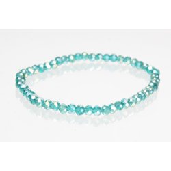 251-01 4mm - 19 cm Bracelet Crystalglass