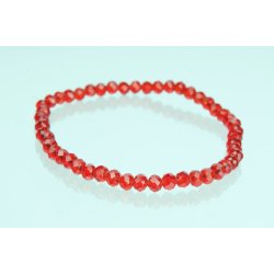 251-01 4mm - 19 cm Bracelet Crystalglass