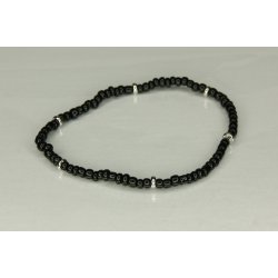 Glass Pearls 3 mm with 6 Silver