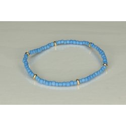 Glass Pearls 3 mm with 6 Guld