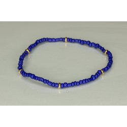 Glass Pearls 3 mm with 6 Guld