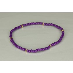 Glass Pearls 3 mm with 6 Guld