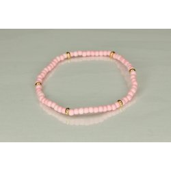 Glass Pearls 3 mm with 6 Guld