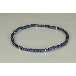 Glass Pearls 3 mm with 6 Guld