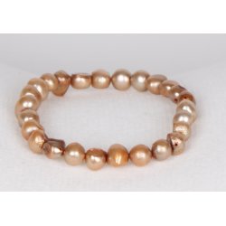 Peach perals bracelet
