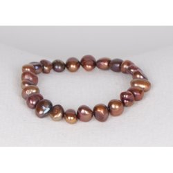 Peach perals bracelet