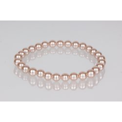 250-48 Queen shellpearl 6 mm bracelet 18-20 cm