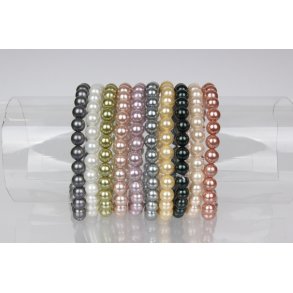250-48 Queen shellpearl 6 mm bracelet 18-20 cm