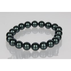 250-49 Queen shellpearl 10 mm bracelet 18-20 cm
