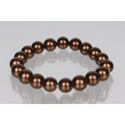 250-49 Queen shellpearl 10 mm bracelet 18-20 cm