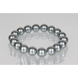 250-49 Queen shellpearl 10 mm bracelet 18-20 cm