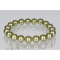 250-49 Queen shellpearl 10 mm bracelet 18-20 cm