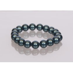 250-49 Queen shellpearl 10 mm bracelet 18-20 cm