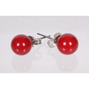 Stik earrings drop peral Coral