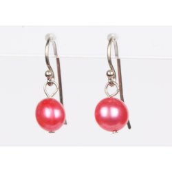 400-03 hang earrings drop pearl